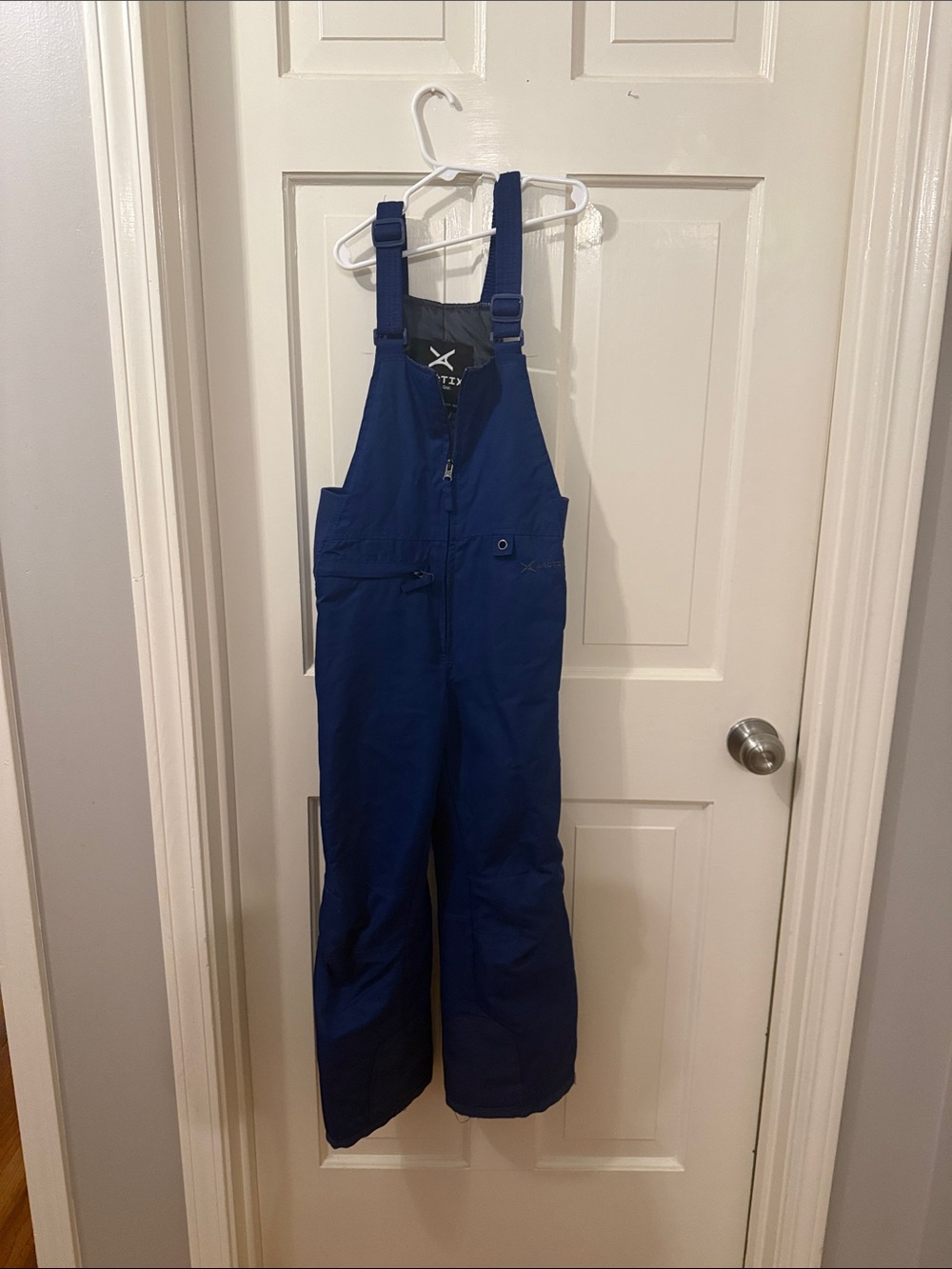 Arctix Navy Blue Kids Ski Bib One-Piece Snow Pants